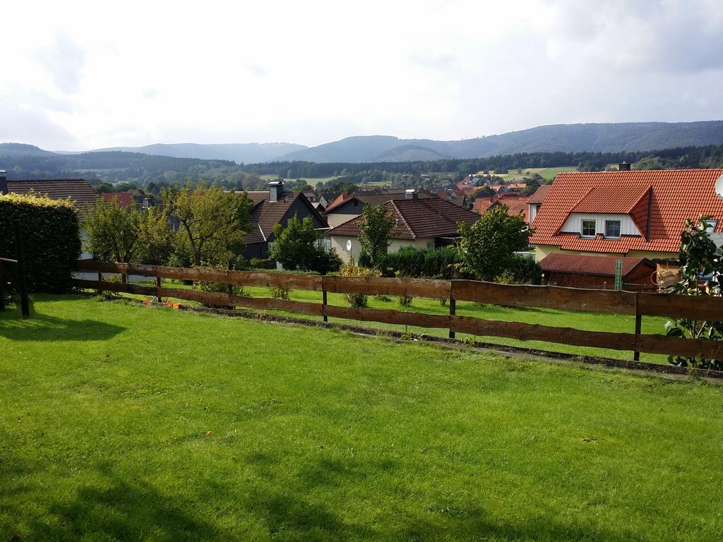 Wolfsbau Ferienwohnung Langelsheim Exterior photo
